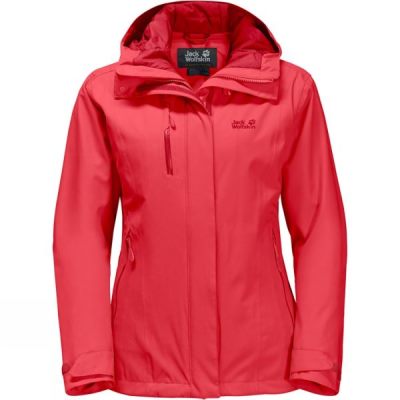 Chaquetas Jack Wolfskin Troposphere Mujer Rojas - Chile SKE920753